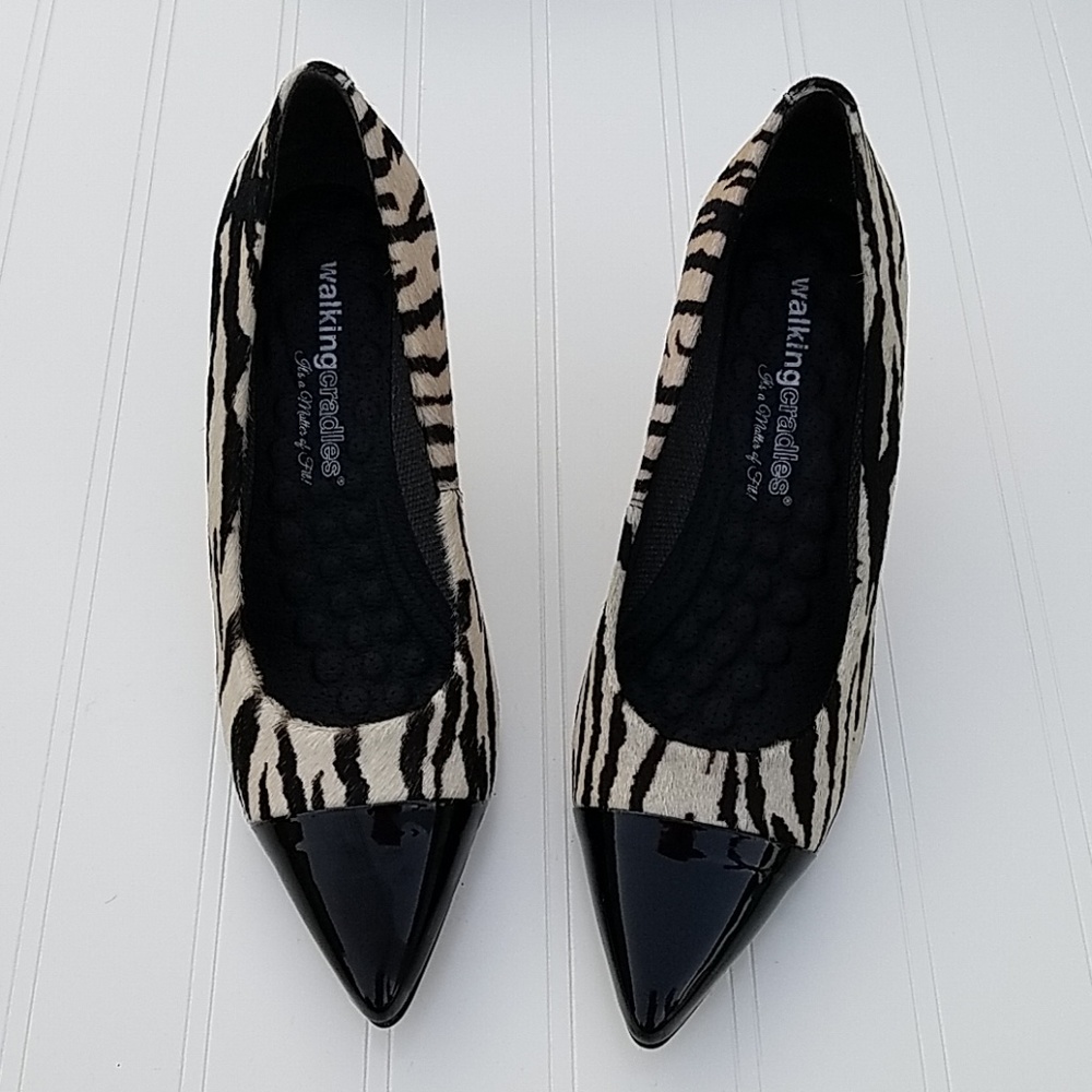 Mohair zebra heels🎈HP🎈Work Week Chc Party 2/20